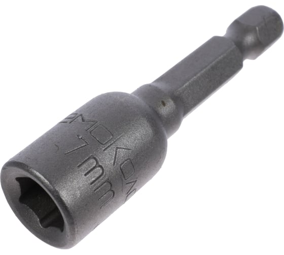 Биты с торцевыми головками (2 шт; 7х45 мм; сталь CrV; 1/4" Е) РемоКолор 33-3-841