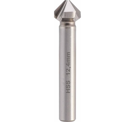 Зенковка MASTER-TOOL 90градусов 12.4мм HSS-G 3z DIN335C L56мм 102116PRO