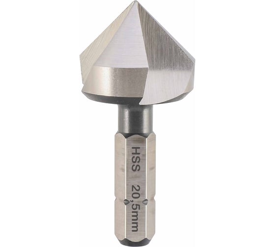 Зенковка MASTER-TOOL-бита 90градусов 20.5мм HSS-G 3z L41мм 102318PRO