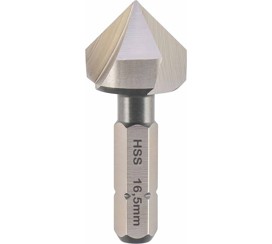 Зенковка MASTER-TOOL-бита 90градусов 16.5мм HSS-G 3z L40мм 102317PRO