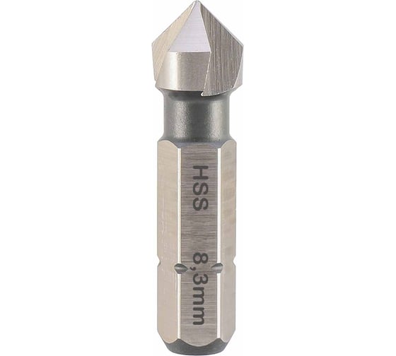 Зенковка MASTER-TOOL-бита 90градусов 8.3мм HSS-G 3z L31мм 102314PRO