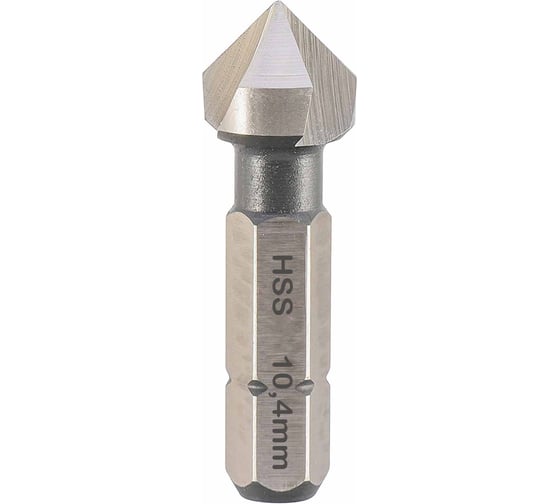 Зенковка MASTER-TOOL-бита 90градусов 10.4мм HSS-G 3z L34мм 102315PRO