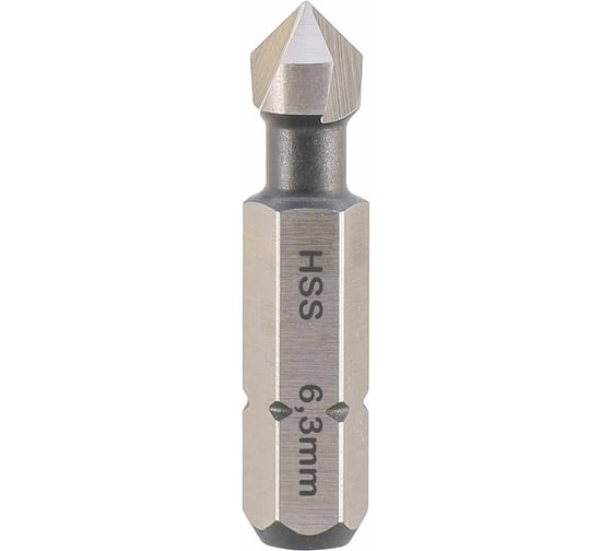 Зенковка MASTER-TOOL-бита 90градусов 6.3мм HSS-G 3z L31мм 102313PRO