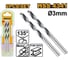 Сверло по металлу INGCO HSS4341 3 мм 2 шт INDUSTRIAL DBT1200034 2