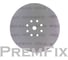 Круг шлифовальный Ceramic 775 Velcro P320 (Ø225мм/9 отв), упак. 25 шт. PremFix PF77599H320 3