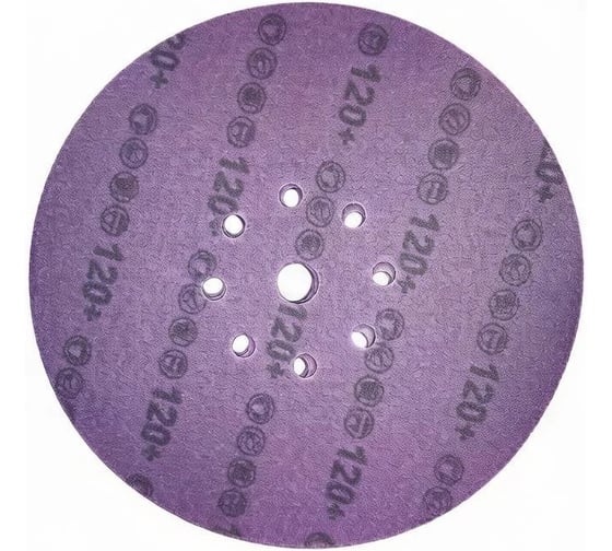 Круг шлифовальный Ceramic 775 Velcro PremFix P120 Binic Abrasive (Ø225мм/9 отв), упак. 25 шт. PF77599H120 1