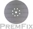 Круг шлифовальный Ceramic 775 Velcro P120 (Ø225мм/9 отв), упак. 25 шт. PremFix PF77599H120 5