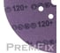 Круг шлифовальный Ceramic 775 Velcro P120 (Ø225мм/9 отв), упак. 25 шт. PremFix PF77599H120 6
