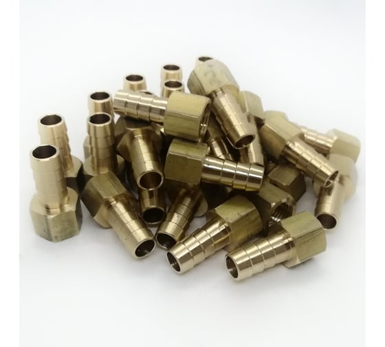 Штуцер пневмо 3/8" ВР - 10 мм, 100 шт HG 1642534