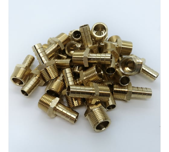 Штуцер пневмо 3/8" НР - 10 мм, 200 шт HG 1642558
