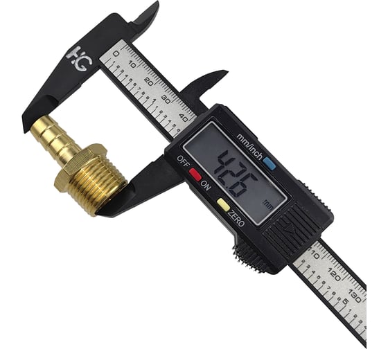 Штуцер латунный пневмо 1/2" НР - 10 мм, 100 шт HG 1641568