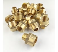 Переходник пневмо 3/8" НР x 1/2" ВР, 100 шт HG 1642251