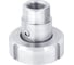 Разделитель мембранный РОСМА РМ-М31G-DN32, резьба G1/2 внутр. - торцевая мембрана DN32 с накидной гайкой 00000013418 1