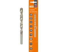 Сверло по металлу Рубин (8х109 мм; HSS; класс В, ц/х) TDM ELECTRIC SQ1090-0108
