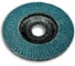 Круг лепестковый торцевой G29 125х22,23 Z40 725 KRONABRASIV 400K 3