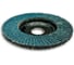 Круг лепестковый торцевой G29 125х22,23 Z40 725 KRONABRASIV 400K 4