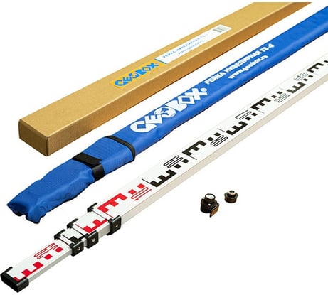 Рейка телескопическая GEOBOX TS-4 600104