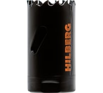Коронка биметаллическая по металлу HILBERG 27мм, крупный зуб, Hilberg Bi-Metal Cobalt 8% (М42) CML027