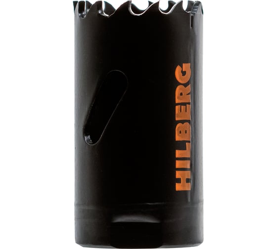 Коронка биметаллическая по металлу HILBERG 27мм, крупный зуб, Hilberg Bi-Metal Cobalt 8% (М42) CML027