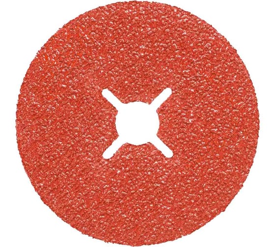 Круг фибровый ABRAMET КЕРАМИКА, D125мм, Р60, 50 шт ABRM50-FBR-CER-125-60