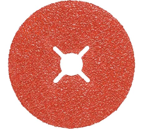 Круг фибровый ABRAMET КЕРАМИКА, D125мм, Р24, 50 шт ABRM50-FBR-CER-125-24