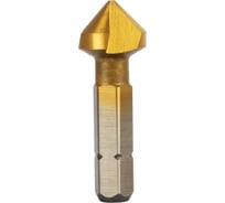 Зенковка Debever Machining Solutions ø12,4 мм, HSS, TiN, 90, шестигранный хвостовик, DB-8012490HTN