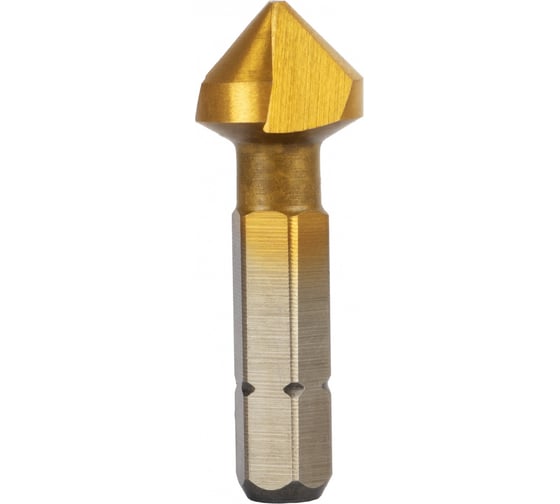 Зенковка Debever Machining Solutions ø12,4 мм, HSS, TiN, 90, шестигранный хвостовик, DB-8012490HTN