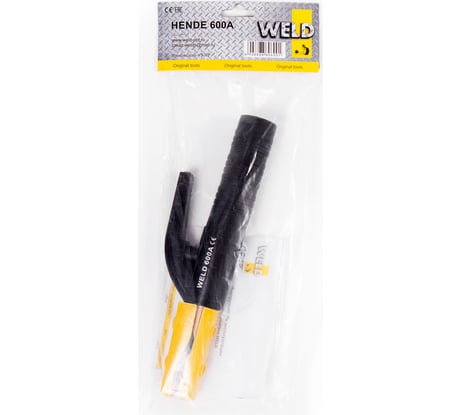 Электрододержатель латунь 60% Weld HENDE600