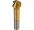 Зенковка Debever Machining Solutions ø12.4 мм, HSS, TiN, 90, h9, Standard DB-8012490TN 2