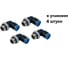 Фитинг пневматический NBPT PL 4-M8x1,0-G 4шт. арт. 89230 1
