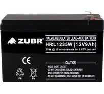 Аккумуляторная батарея ZUBR HRL 12-35W, Вьетнам HRL12-35W(ZUBR)