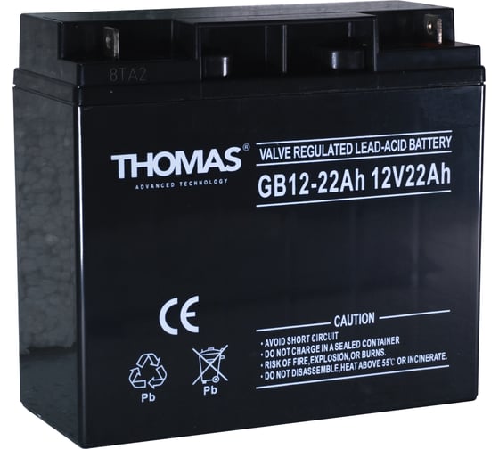 Аккумуляторная батарея THOMAS Thomas GB 12-22 Ah, Вьетнам GB12-22(Thomas)