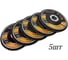 Круг лепестковый торцевой BINIC КЛТ2 FASTPLUS 125x22мм P60 Aox конический 10 шт 101570 3