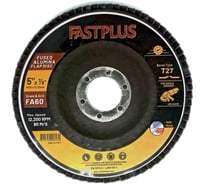 Круг лепестковый торцевой BINIC КЛТ1 FASTPLUS 125x22мм P40 AOx плоский 5шт 101574