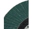 Круг лепестковый торцевой BINIC КЛТ2 FASTPLUS 125x22мм P80 Zc конический 5шт 101580 6