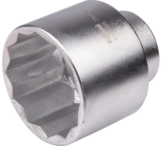 Головка двенадцатигранная (75 мм; 1") AV Steel AV-541075