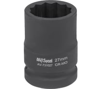 Головка ударная двенадцатигранная (27 мм; 3/4") AV Steel AV-731027