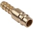 Разъем 1/4" EURO папа - елочка 8 мм, латунь AV Steel AV-700321 3