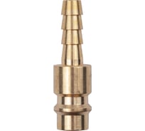 Разъем 1/4" EURO папа - елочка 6 мм, латунь AV Steel AV-700320