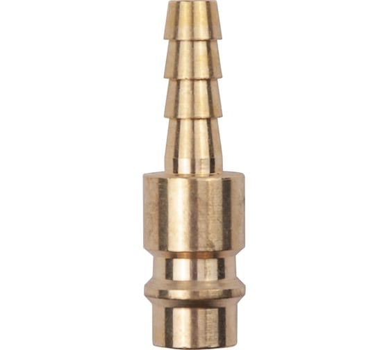 Разъем 1/4" EURO папа - елочка 6 мм, латунь AV Steel AV-700320