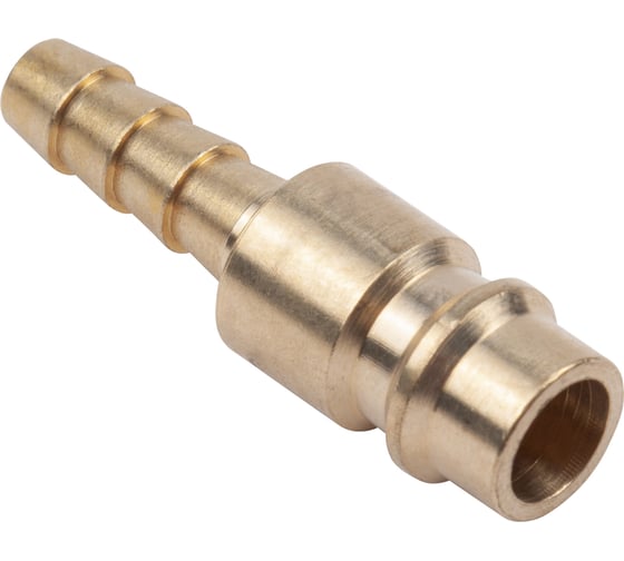 Разъем 1/4" EURO папа - елочка 6 мм, латунь AV Steel AV-700320