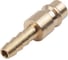 Разъем 1/4" EURO папа - елочка 6 мм, латунь AV Steel AV-700320 2