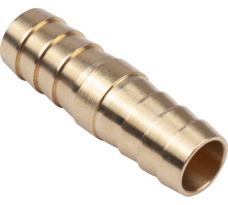 Разъем елочка 14 мм - елочка 14 мм, латунь AV Steel AV-700333