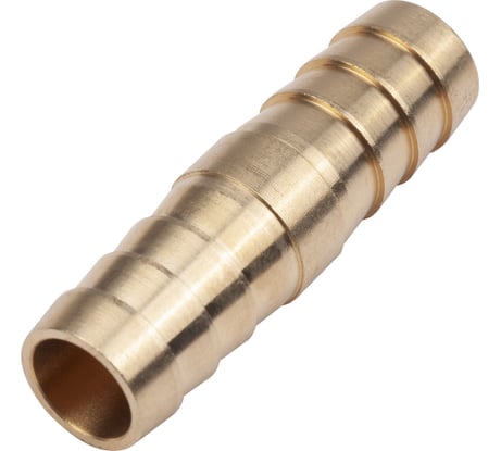 Разъем елочка 12 мм - елочка 12 мм, латунь AV Steel AV-700332
