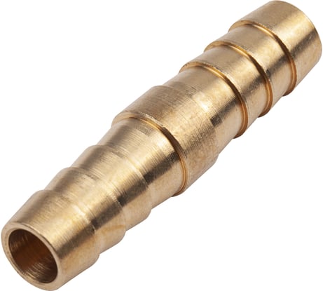 Разъем елочка 8 мм - елочка 8 мм, латунь AV Steel AV-700330