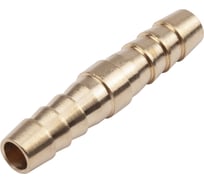 Разъем елочка 6 мм - елочка 6 мм, латунь AV Steel AV-700329