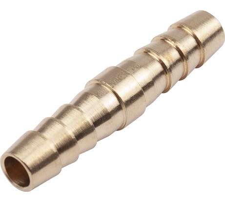 Разъем елочка 6 мм - елочка 6 мм, латунь AV Steel AV-700329