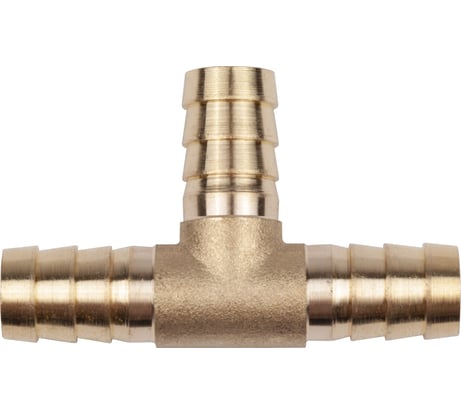 Тройник Т елочка 10 мм, латунь AV Steel AV-700340