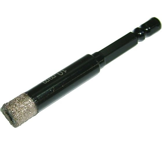 Коронка алмазная по керамограниту 10 мм PROFI 1/4 SKRAB 31110 1