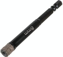 Коронка алмазная по керамограниту 8 мм PROFI 1/4 SKRAB 31108